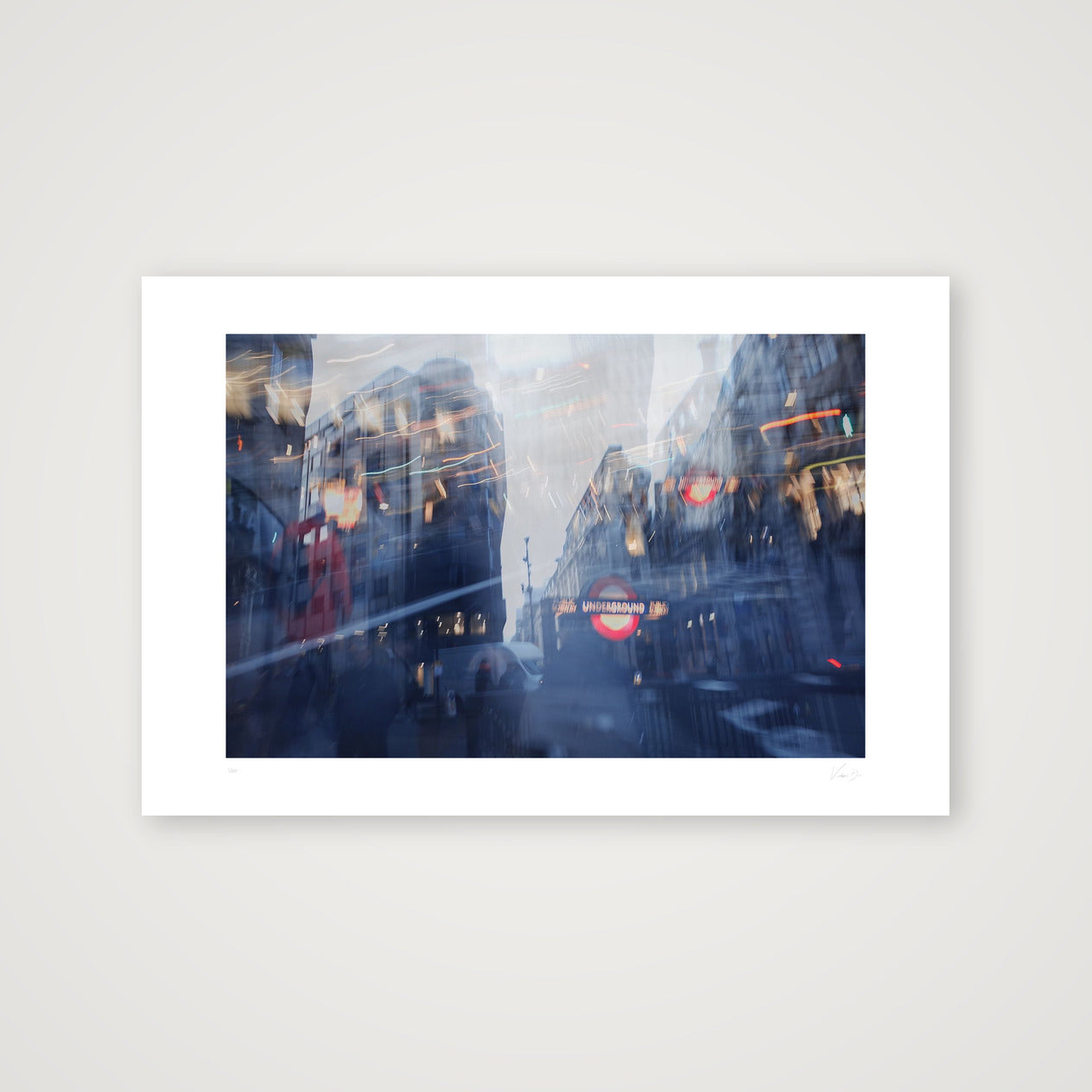 Underground. From London Series. 2023 — 45×30cm, 18×12" Print only