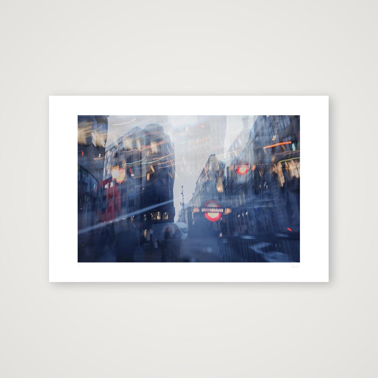 Underground. From London Series. 2023 — 60×40cm, 24×16" Print only