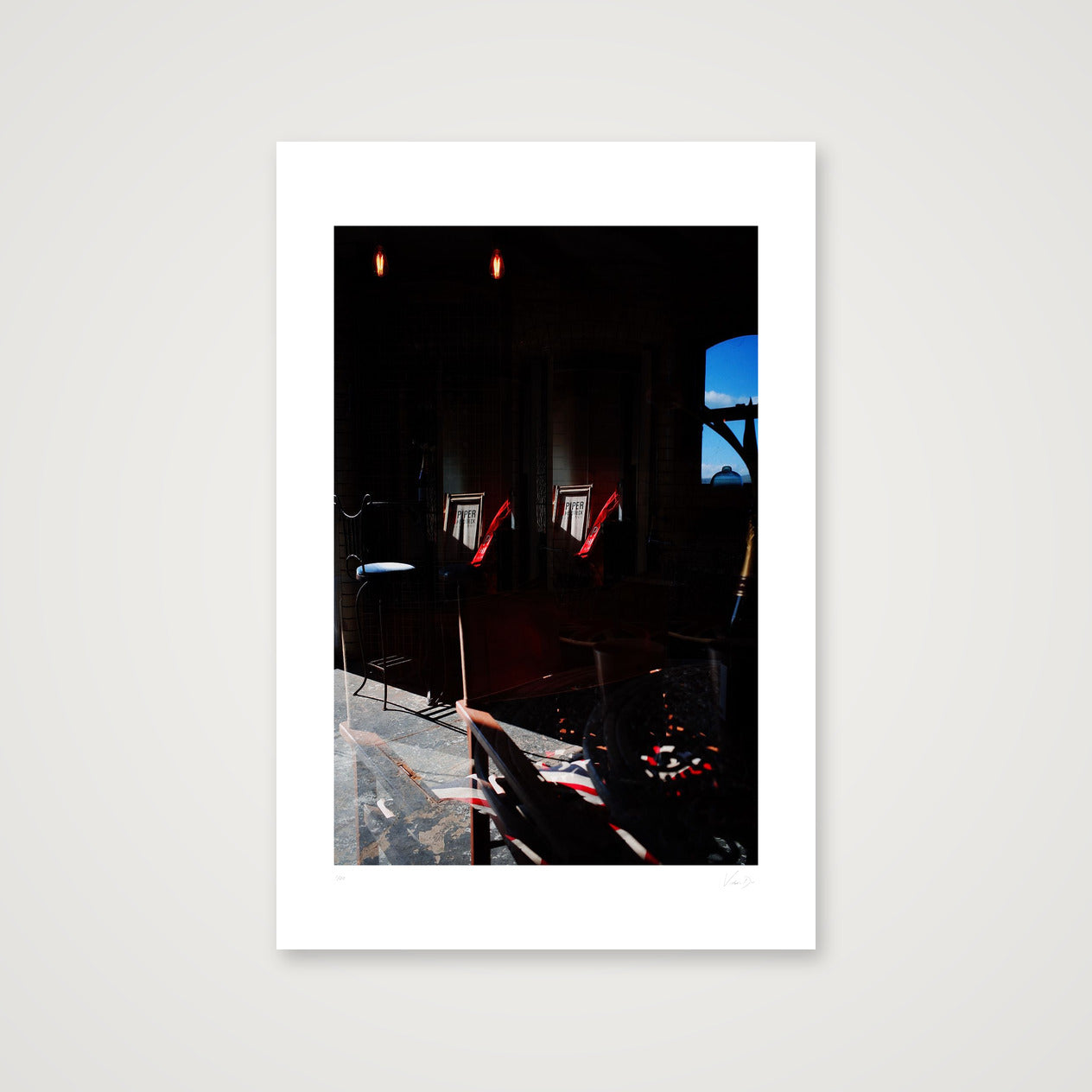 Lighthouse in May. Folkestone, 2025 — 30×45cm, 12×18" Print only