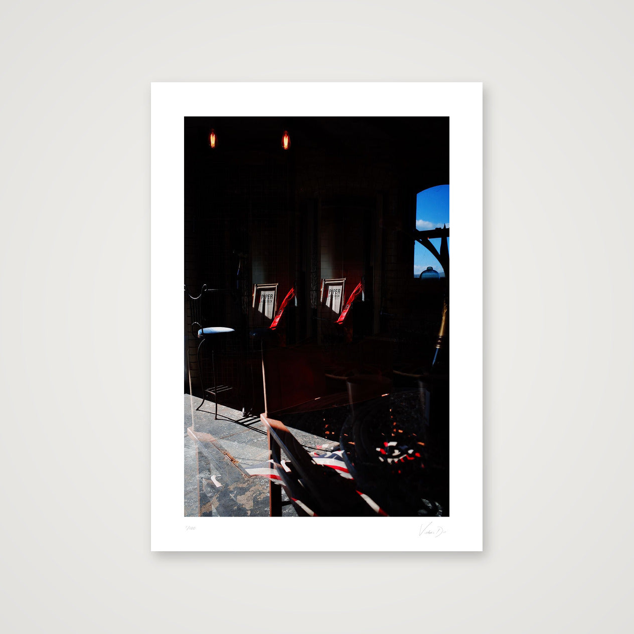 Lighthouse in May. Folkestone, 2025 — A4 (21×30cm, 8×12") Print only
