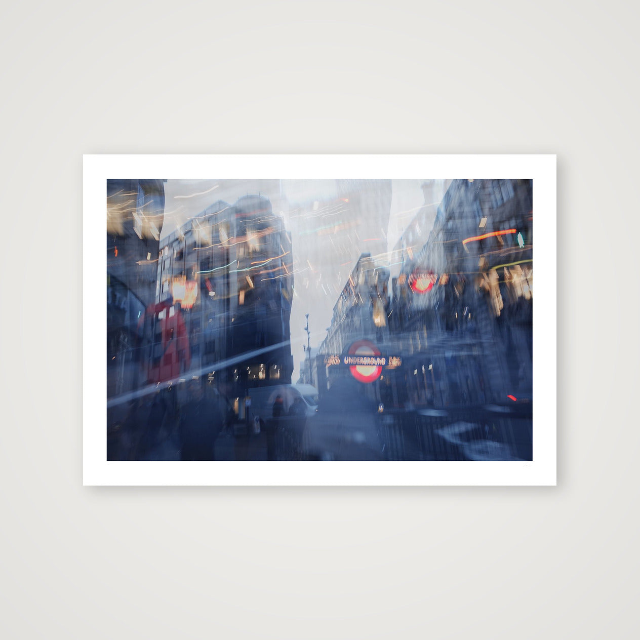 Underground. From London Series. 2023 — 100×70cm, 39×28" Print only