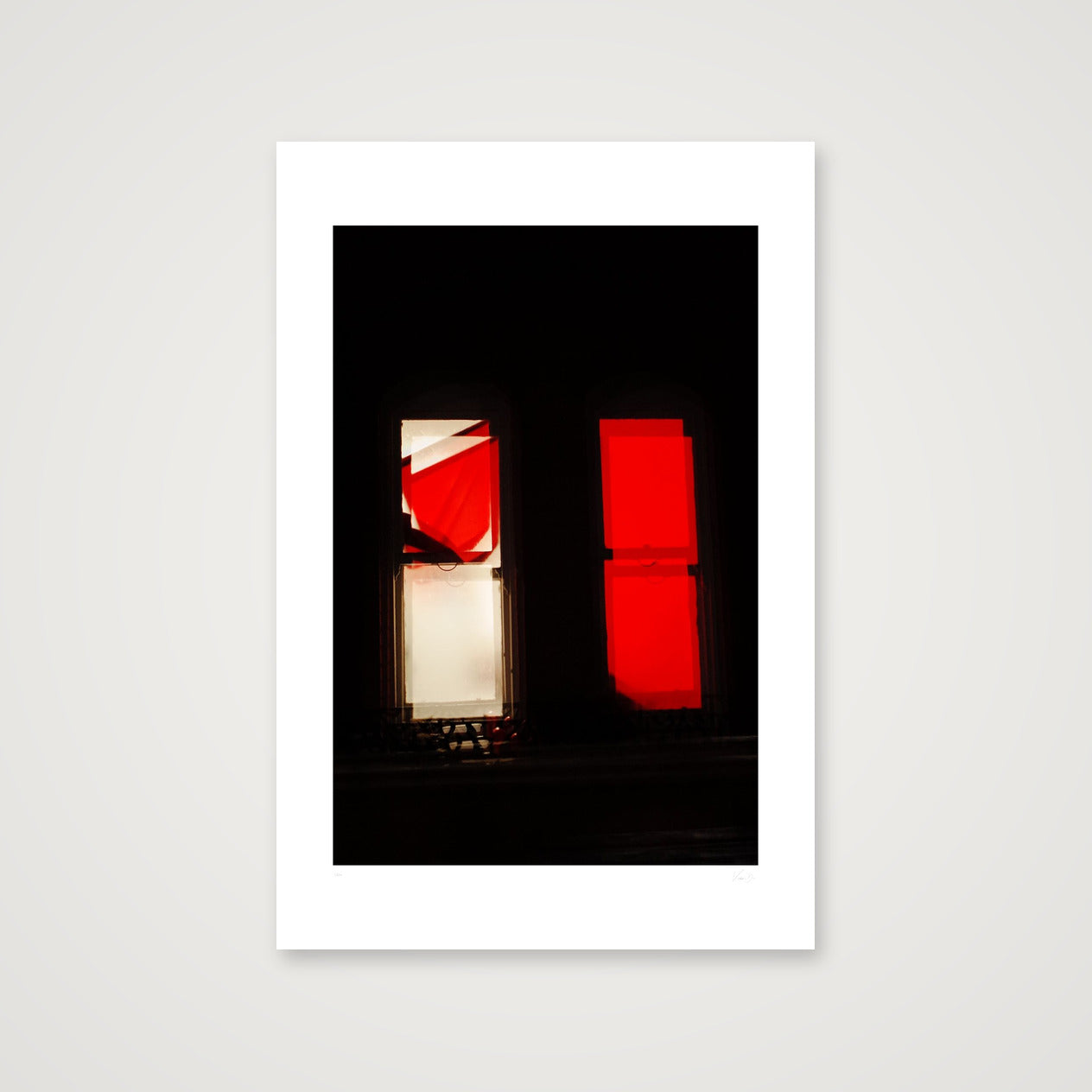Red. From London Series. 2023 — 40×60cm, 16×24" Print only
