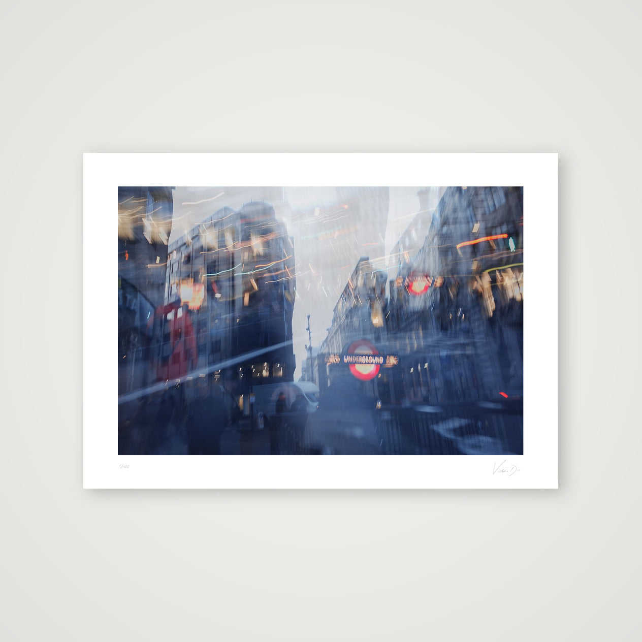 Underground. From London Series. 2023 — A4 (30×21cm, 12×8") Print only